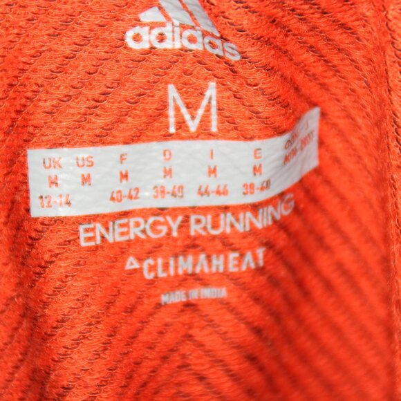 Adidas Women’s Black Fitted Energy Running Jacket Full Zip Lined Sz M Climaheat - Picture 7 of 7